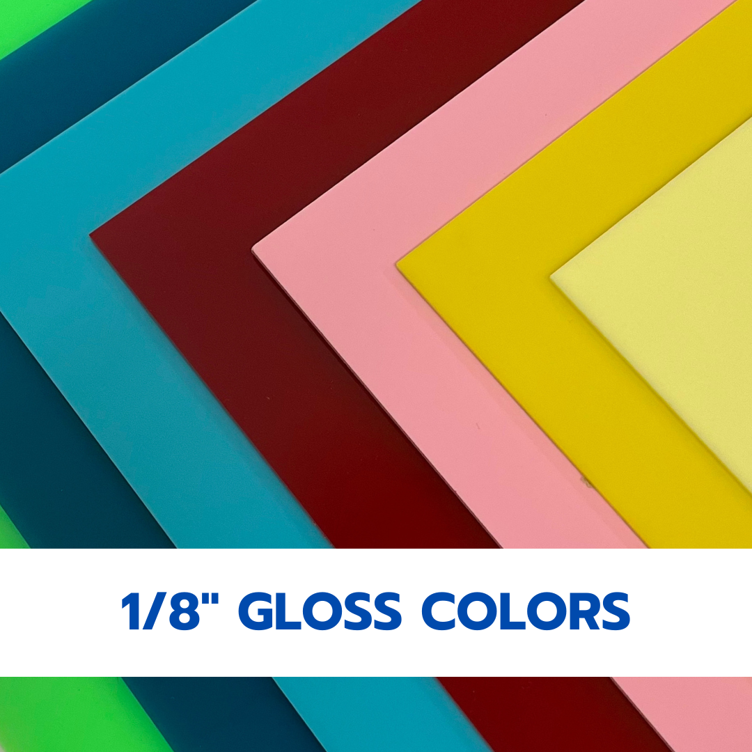 Colored Cast Acrylic Sheets | 1/8" | 48" X 96"